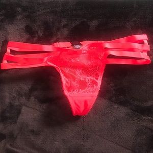 Victoria’s Secret Red Thong Size XS